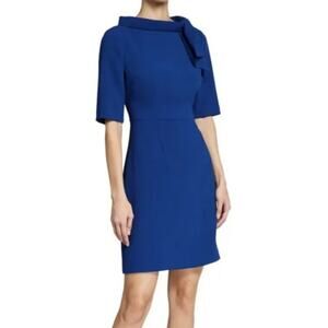 Trina Turk Warren Dress Barrett Blue Women's Size 10 in New With Tags Condition